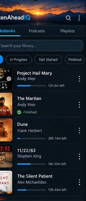 ListenAheadIQ Library